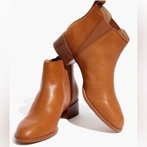 Madewell Brown Ankle Booties